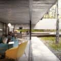 Open space | House in the woods