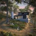 Photo scanned assets with Forest Pack