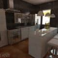 interior design of  kitchen