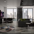 livingroom and kitchen