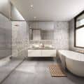Luxury Bathroom Interior 3d Render