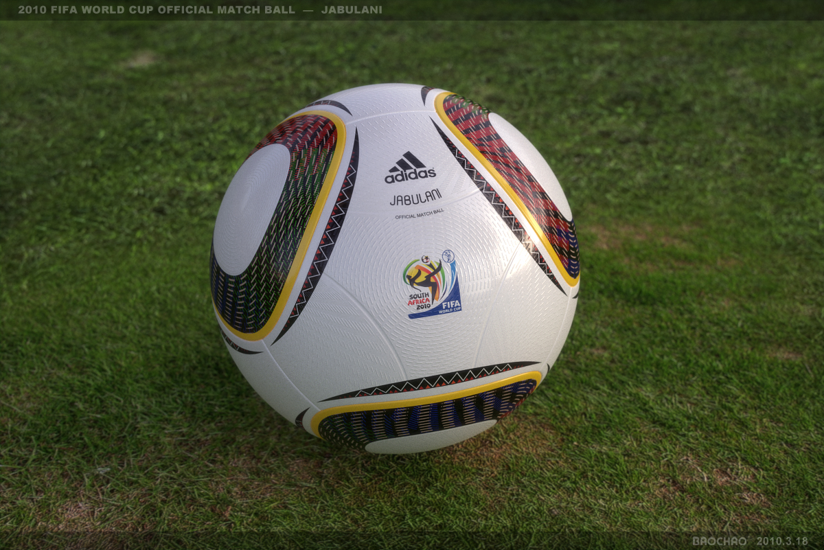 2010 FIFA WORLD CUP OFFICIAL MATCH BALL-JABULANI - Portfolio work - Evermotion