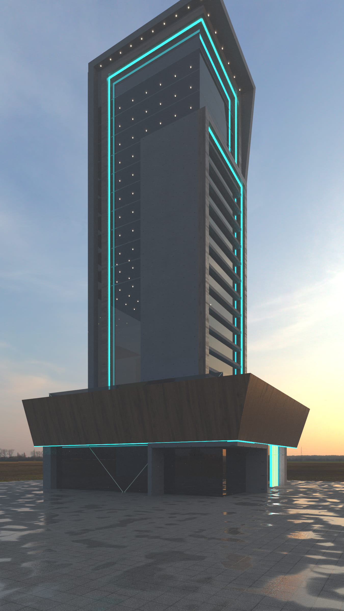 tower-3d-render