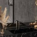 Lifestyle CGI of a Black Tap in a Luxurious Bathroom