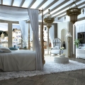 honeymoon arabian  bedroom