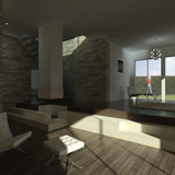 Living room by seretrue