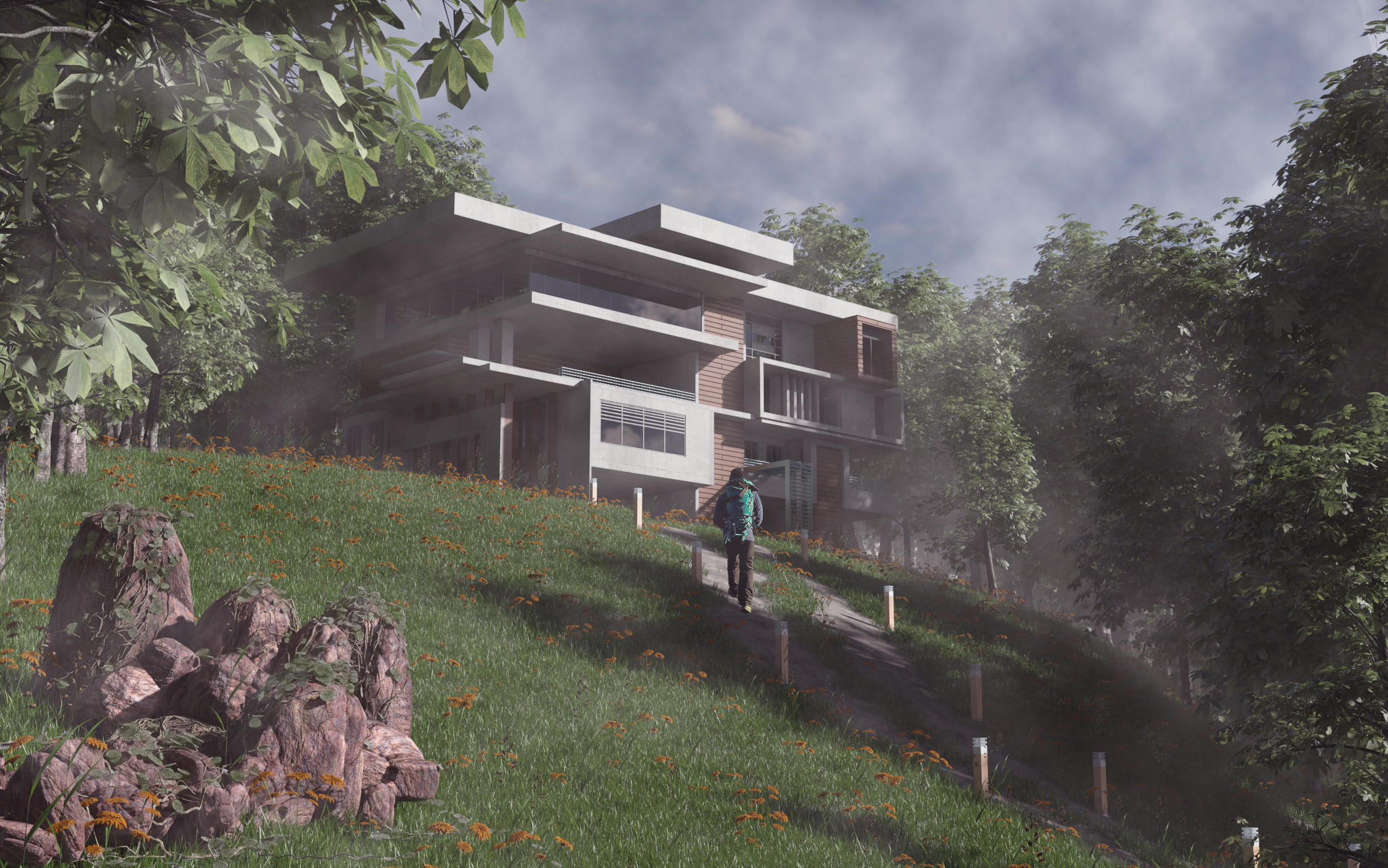 forest villa - Project - Evermotion