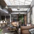 3D-visualization of an apartment in Chicago. Work was done for myself.