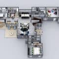 3D House Floor plan Designs, ideas, Images By Yantram 3d floor plan Toronto, Canada.