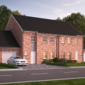 Architectural 3D Exterior Rendering from Pred Solutions