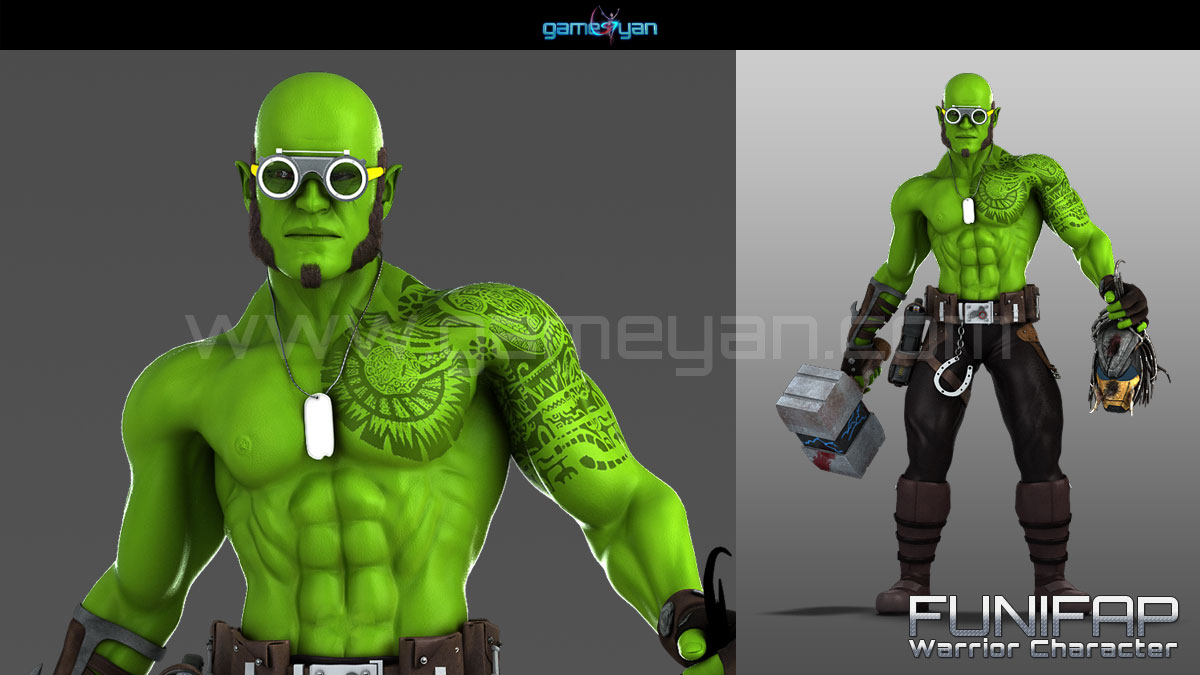 funifap-warrior-game-character-modeling-