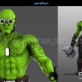 Funifap Warrior Game Character Modeling 