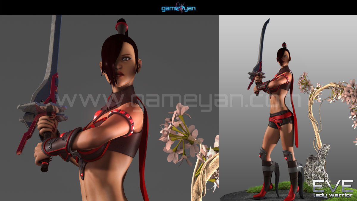 -warrior-game-character-modeling-and-rigging-for-lady-