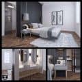 Realistic 3dsMax V-Ray Bedroom Interior Design