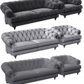 3d modeling and visualisation classic sofa