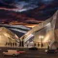 exterior terminal to night