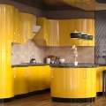 Yellow Kitchen Design.