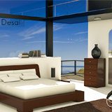 Beach House Bedroom Interior