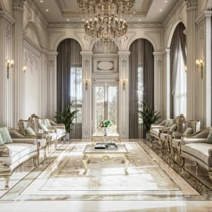 Classic Mint Green Majlis Design