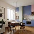 Pastelle Living room/ Kitchen