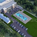 Aerial View of Resort Exterior Architectural Visualization
