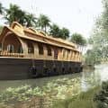 Traditional house boat