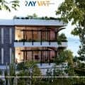 Rayvat 3d Exterior Back Elevation View