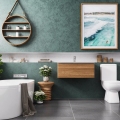  Green bathroom!