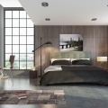 Gray Shade Bedroom