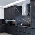 Modern Black And White Kitchen