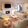 Architectural Rendering Services of Living Room in New York