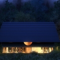 Remaking of House in Balsthal / Night scene