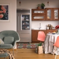 The kitchen 