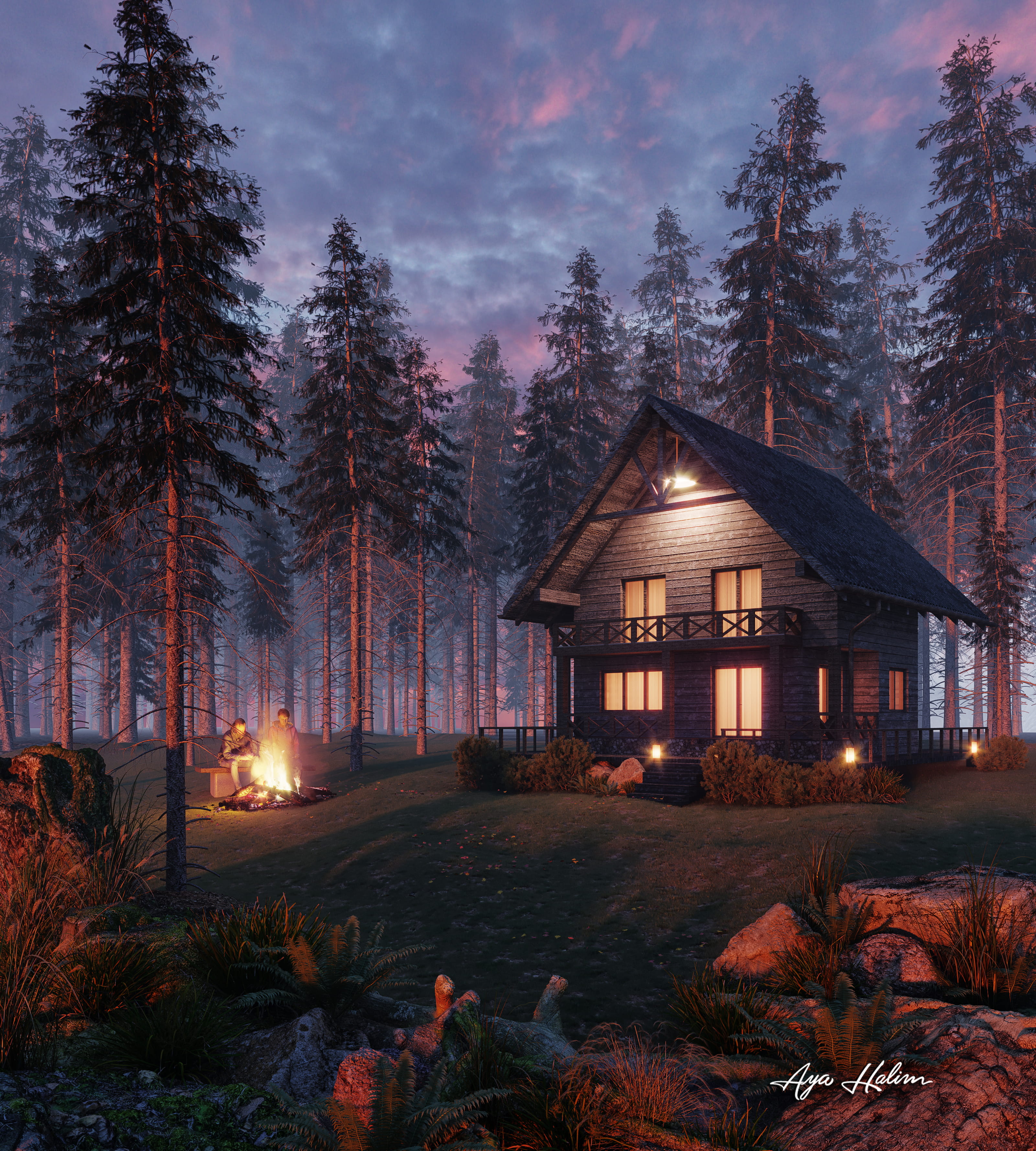 forest-house