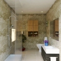 Bathroom of interior design