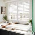 3D Images of a Stylish Light Bathroom Interior