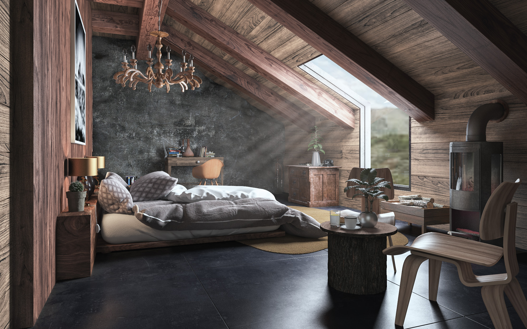 mountain-bedroom