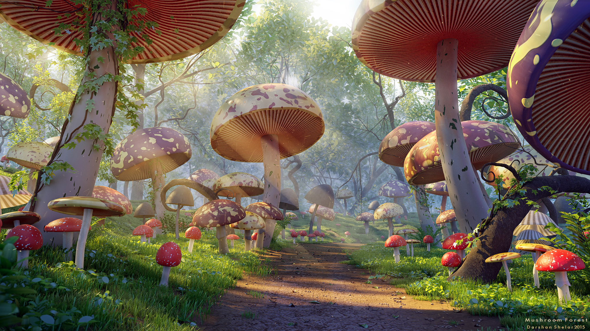 mushroom-forest