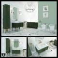 Oasis Luxury Home and Bathroom Furniture Daphne Bathroom Set 3d Model