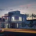 Facade Rendering Night Scene