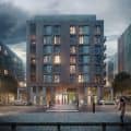 Regeneration of a mixed-use scheme of 3,000sqm of new retail and commercial spaces and 518 new homes.