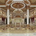 Entrance hotel in Saudi Arabia