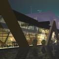 Airport 3D design Terminal Concept 2014 (Multi systems uses in this new Airport Design ) 