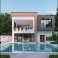 Design of Villa in Modern style
