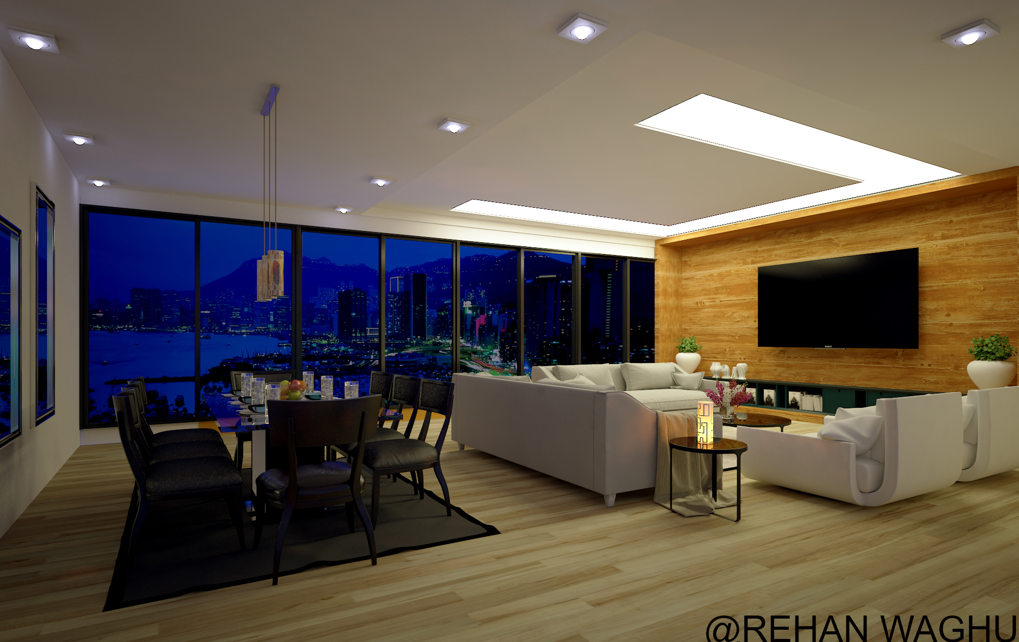 living-room-night-view