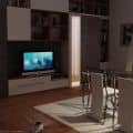 Marco Lazzarini's Casapisa night living room - one touch AreaLight