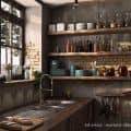 old beautiful kitchen