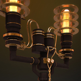 Steampunk  candelabrum