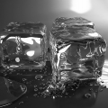 melting ice cube