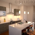 Modern Denver Interior Rendering